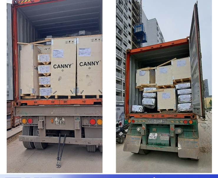 Đồng hành cùng dự án: Hàng về công trình Dự án Nhà ở xã hội tại Hà Nam