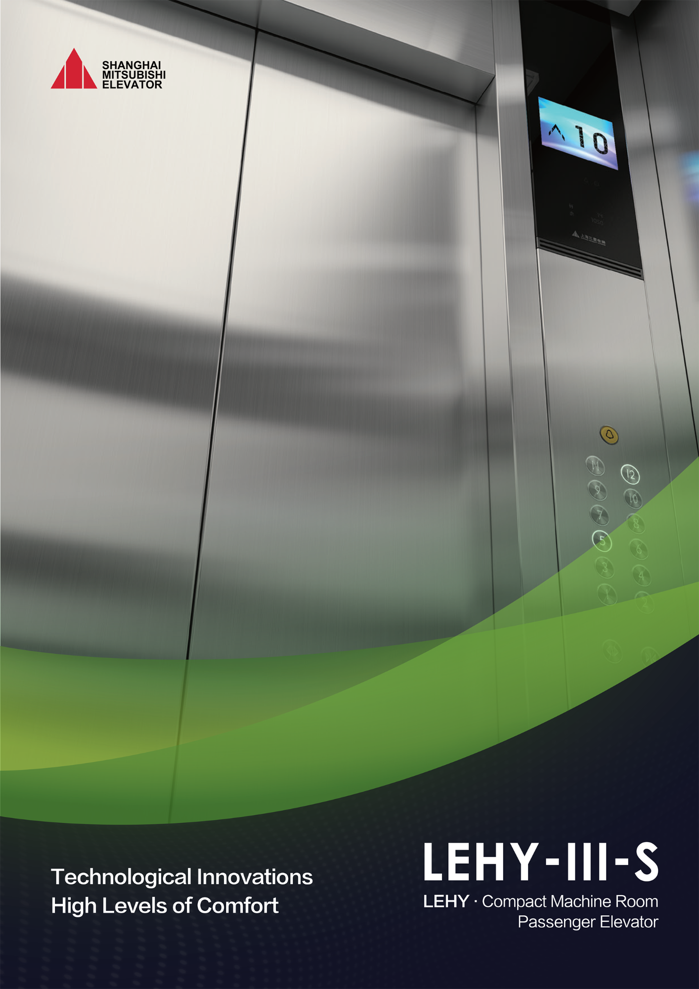 Thang máy tải khách, loại có phòng máy Lehy – III – S